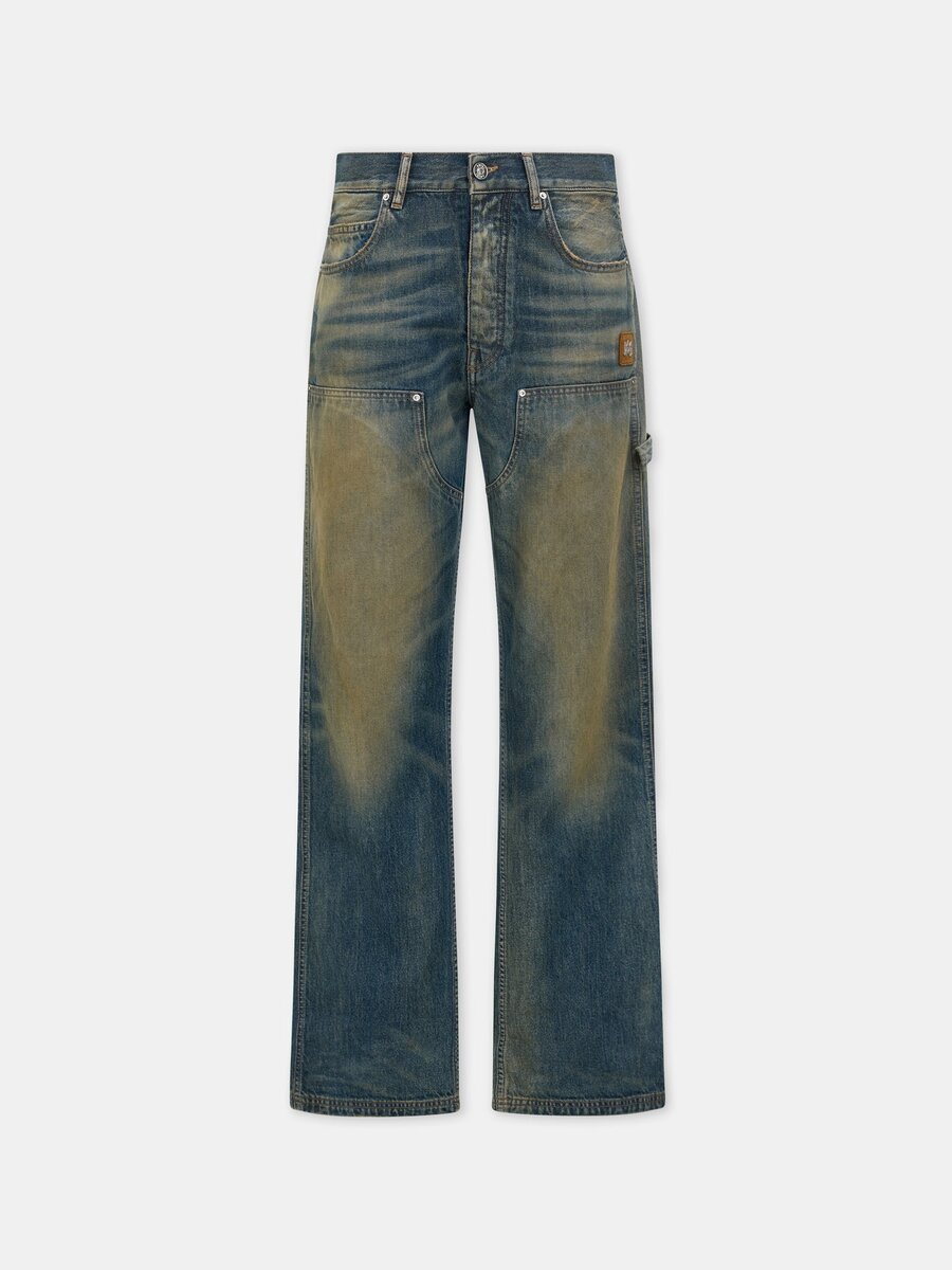 PANTALONES DE JEAN LIGEROS ESTILO CARPINTERO