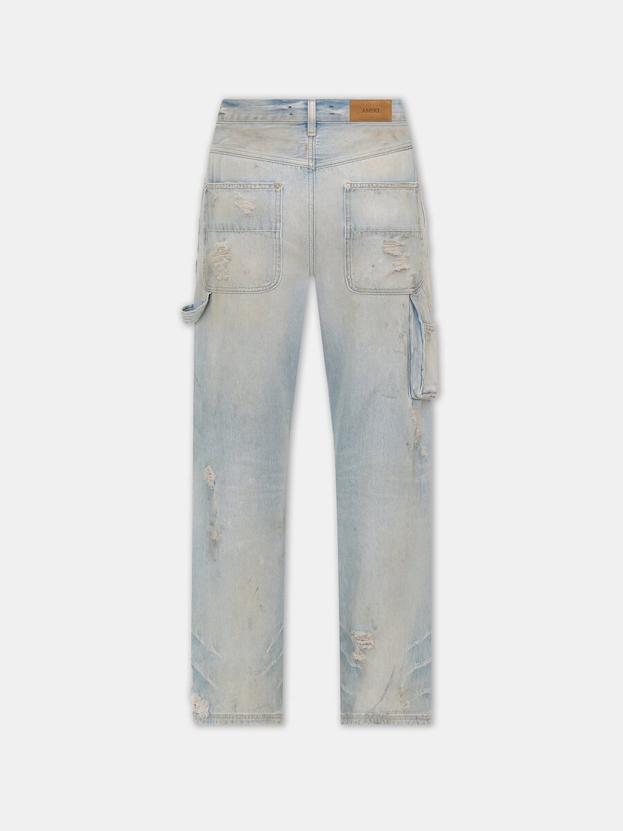 PANTALONES DE JEAN LIGEROS ESTILO CARPINTERO