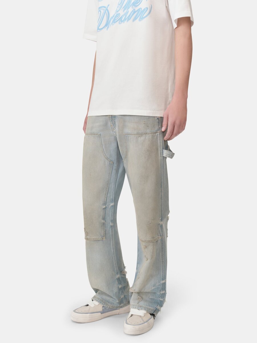 PANTALONES DE JEAN LIGEROS ESTILO CARPINTERO