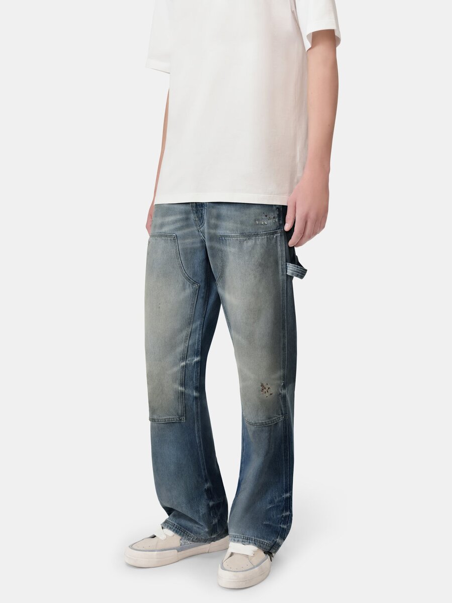 PANTALONES DE JEAN LIGEROS ESTILO CARPINTERO