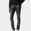 PANTALONES DE JEAN MX1 CON CRISTALES POR TODAS PARTES