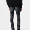 PANTALONES DE JEAN MX1 CON CRISTALES POR TODAS PARTES