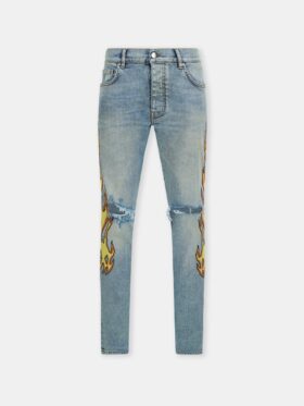PANTALONES SKINNY FLAMES EMB