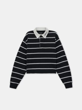POLO DE MANGA LARGA A RAYAS PARA MUJER