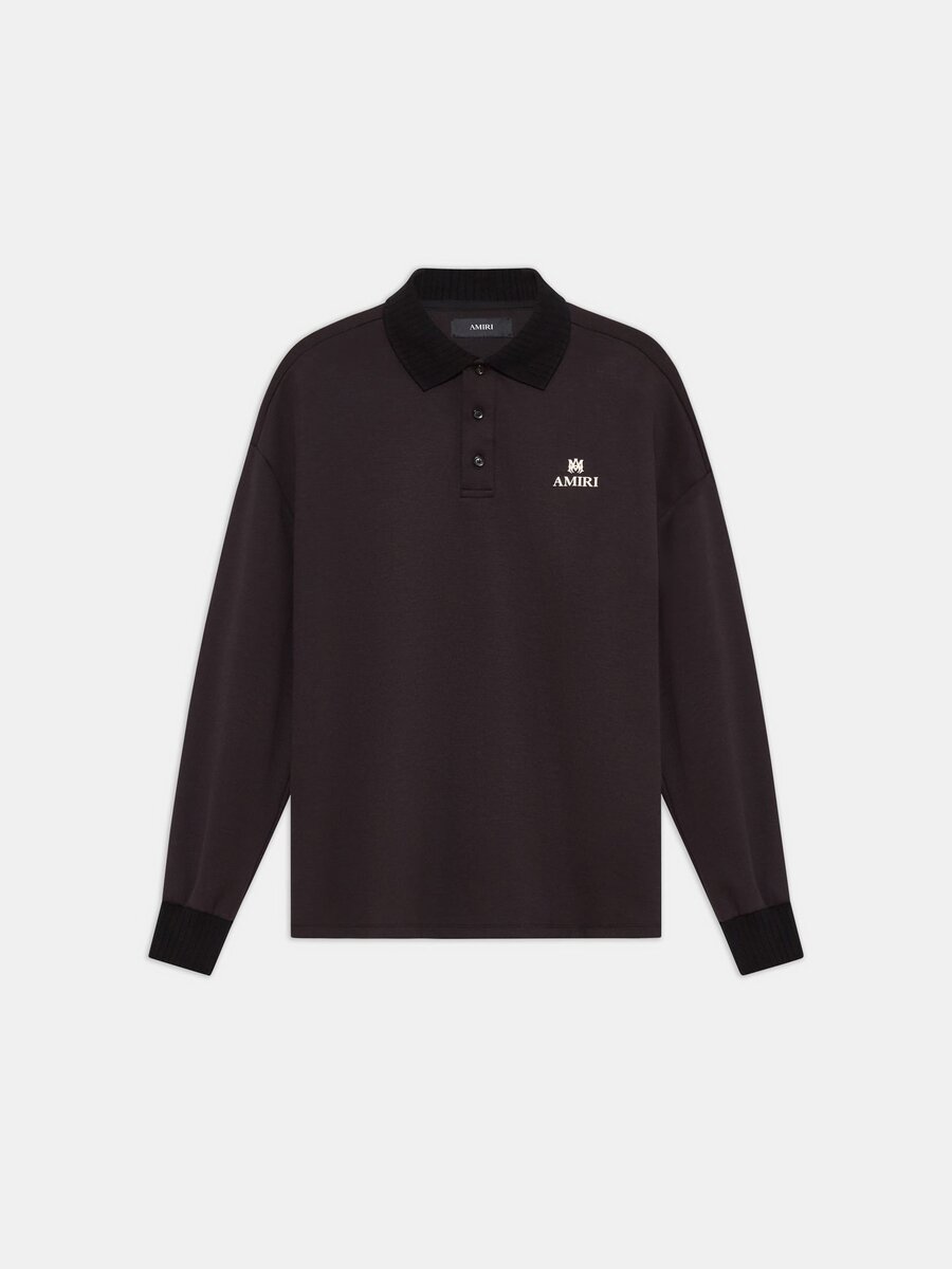 POLO DE MANGA LARGA OVERSIZE MA