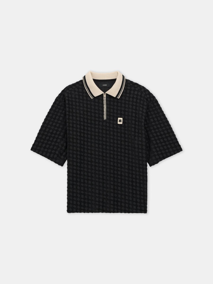 POLO DE TOALLA CON CREMALLERA MA QUAD