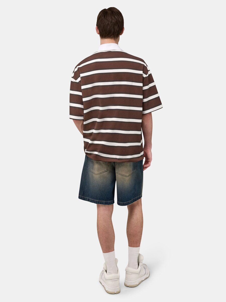 POLO MA A RAYAS DE TALLA GRANDE