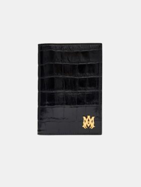 PORTAPASAPORTES CON RELIEVE DE COCODRILO