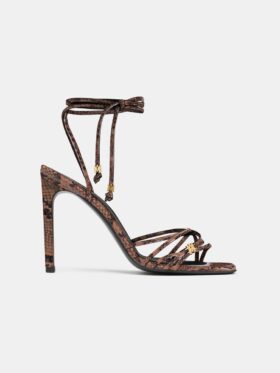 SANDALIA DE TACÓN SNAKE MA PARA MUJER