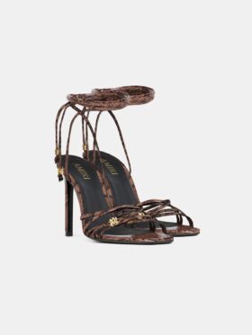 SANDALIA DE TACÓN SNAKE MA PARA MUJER