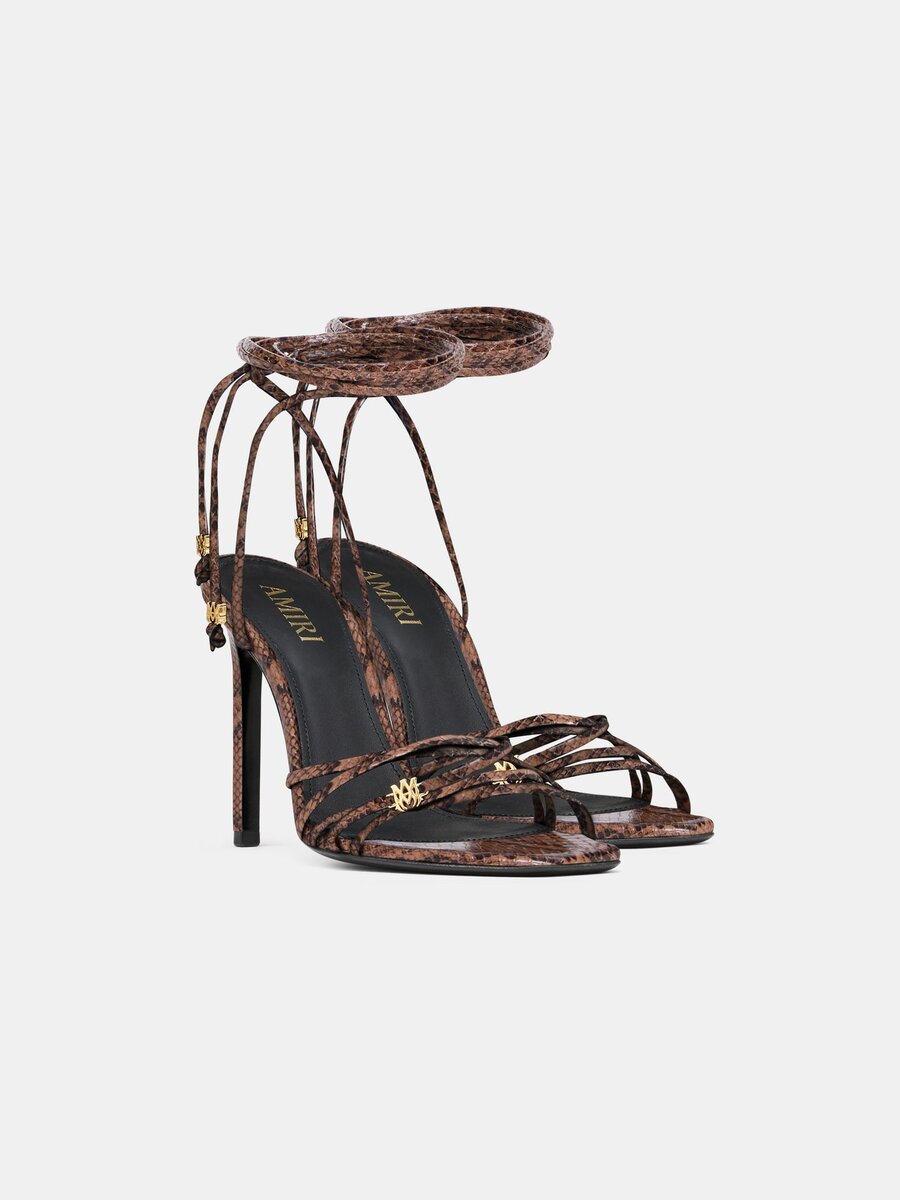 SANDALIA DE TACÓN SNAKE MA PARA MUJER