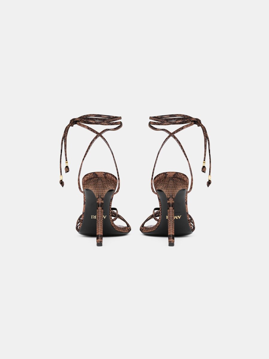 SANDALIA DE TACÓN SNAKE MA PARA MUJER