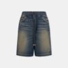 SHORTS DE DENIM CON CORDÓN