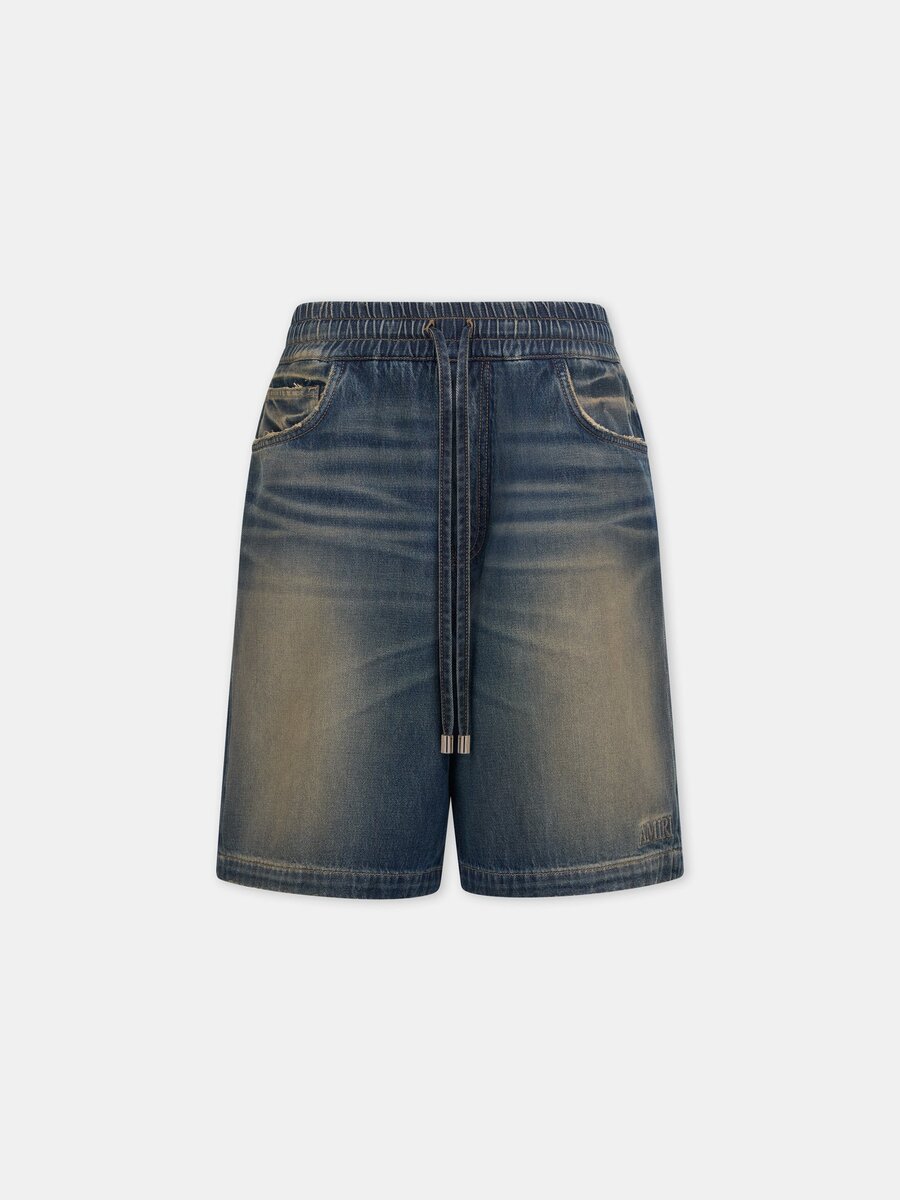 SHORTS DE DENIM CON CORDÓN