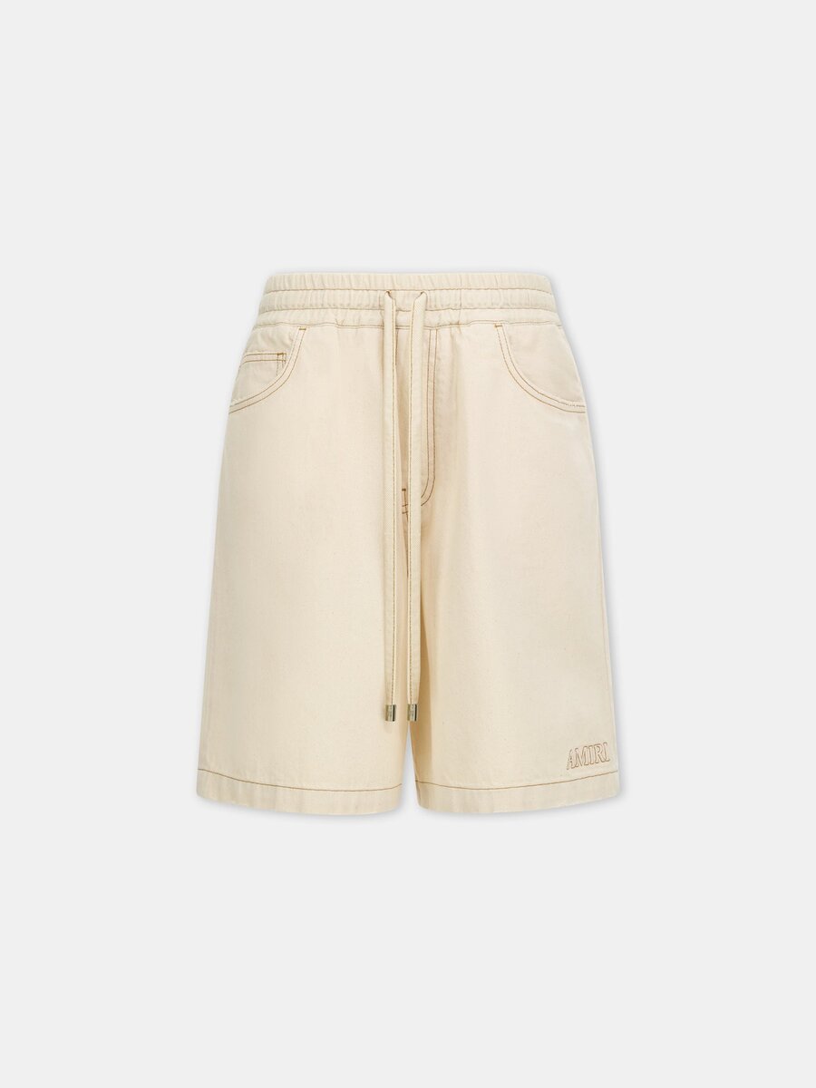 SHORTS DE DENIM CON CORDÓN