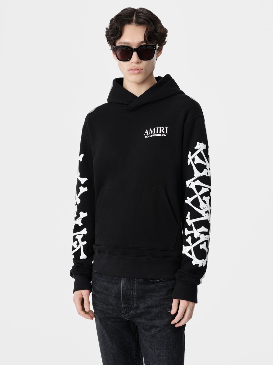 SUDADERA CON CAPUCHA «BONES STACKED»