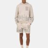 SUDADERA CON CAPUCHA OVERSIZE MA QUAD FLAMES