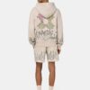 SUDADERA CON CAPUCHA OVERSIZE MA QUAD FLAMES