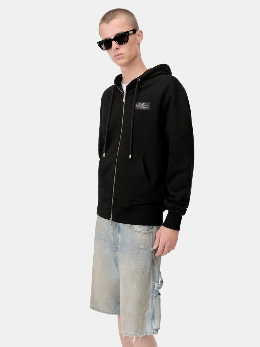 SUDADERA CON CAPUCHA Y CREMALLERA Amiri Spirit
