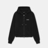 SUDADERA CON CAPUCHA Y CREMALLERA DE CORTE RELAJADO