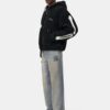 SUDADERA CON CAPUCHA Y CREMALLERA DE FLEECE «Bones»