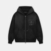 SUDADERA CON CAPUCHA Y CREMALLERA MA QUAD CRYSTAL