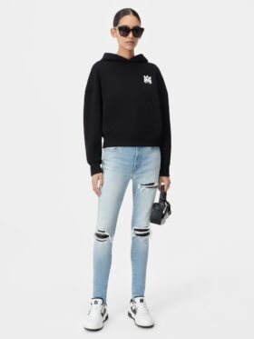 SUDADERA CON CAPUCHA Y LOGOTIPO MA Core para mujer