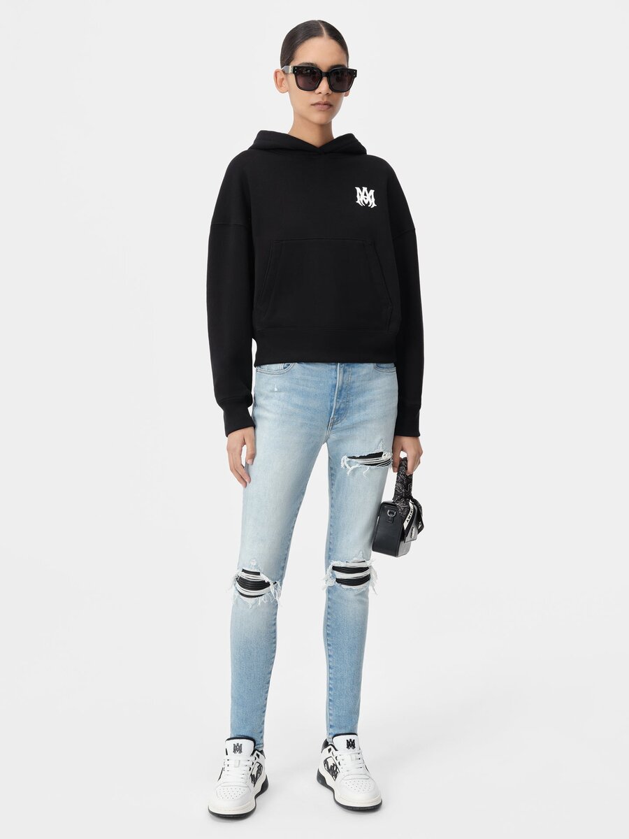 SUDADERA CON CAPUCHA Y LOGOTIPO MA Core para mujer