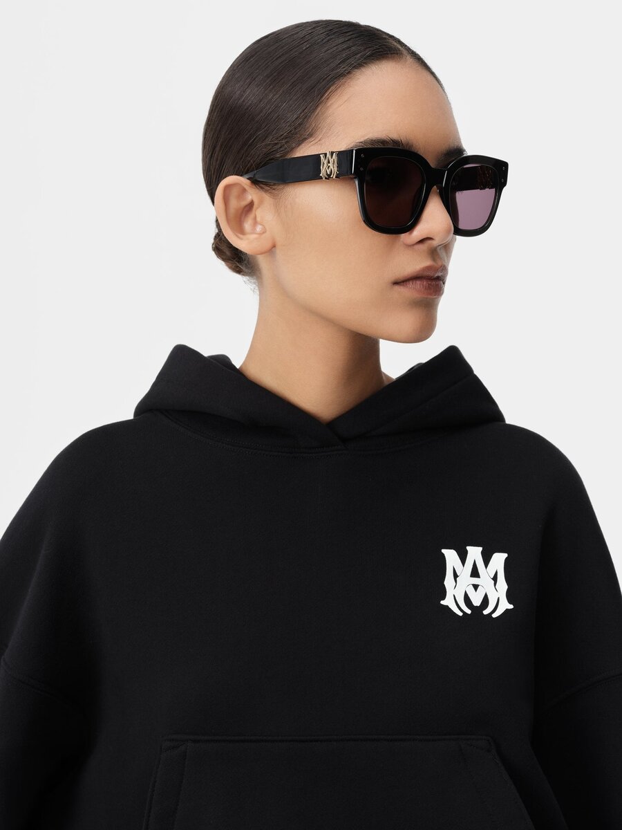SUDADERA CON CAPUCHA Y LOGOTIPO MA Core para mujer