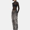 TOP FLOCADO MA QUAD PARA MUJER