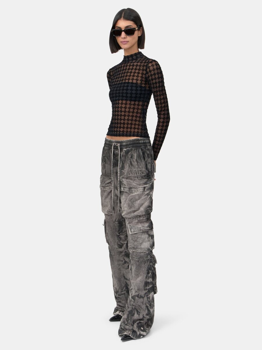 TOP FLOCADO MA QUAD PARA MUJER