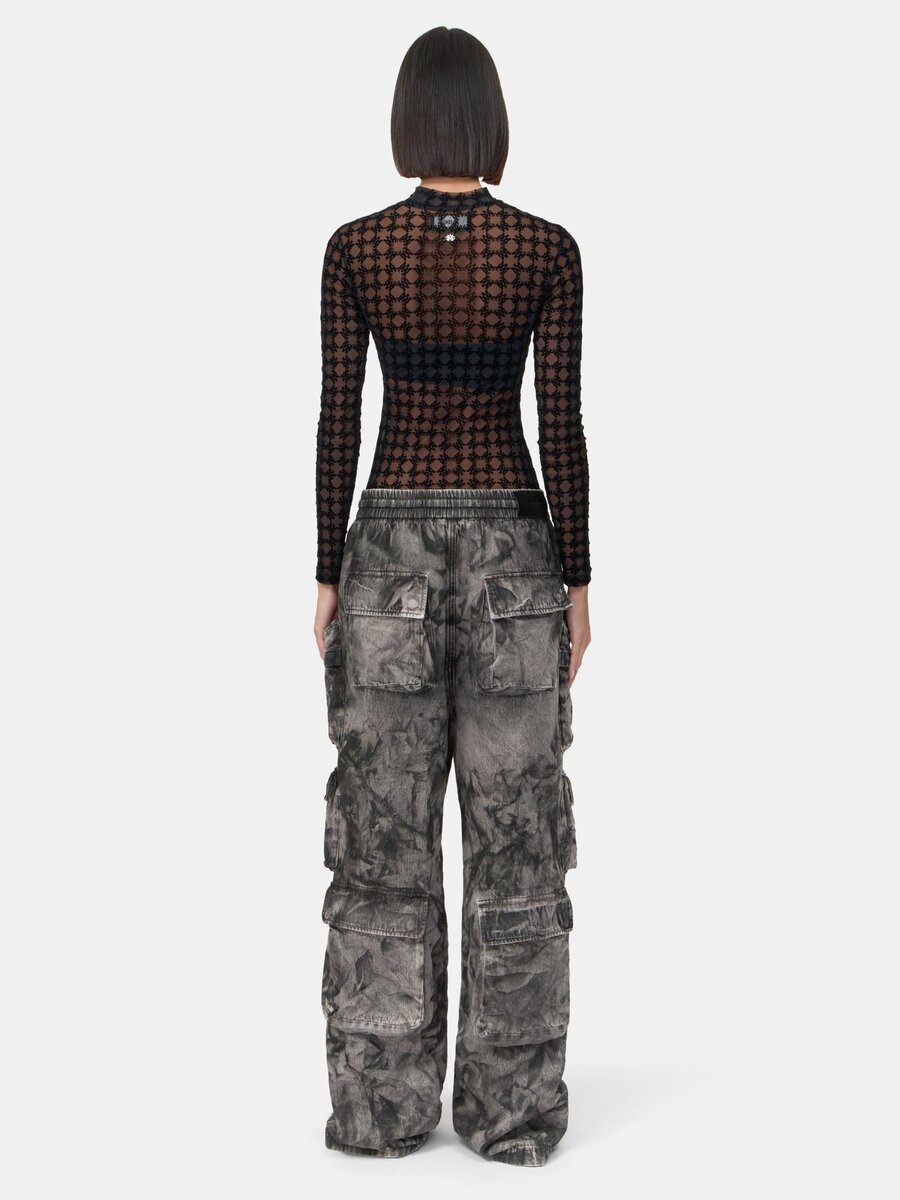 TOP FLOCADO MA QUAD PARA MUJER