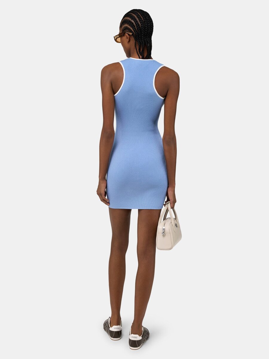 VESTIDO DE PUNTO ACANALADO MA PARA MUJER