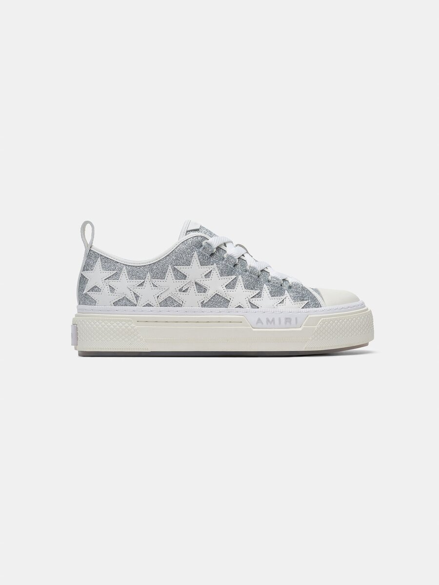 ZAPATILLAS COURT LOW GLITTER STARS PARA MUJER